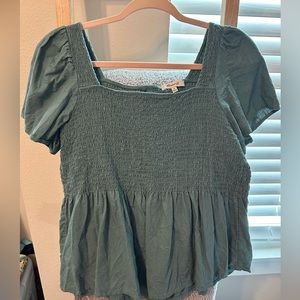 Women’s Medium Madewell Top with Button Down Back
